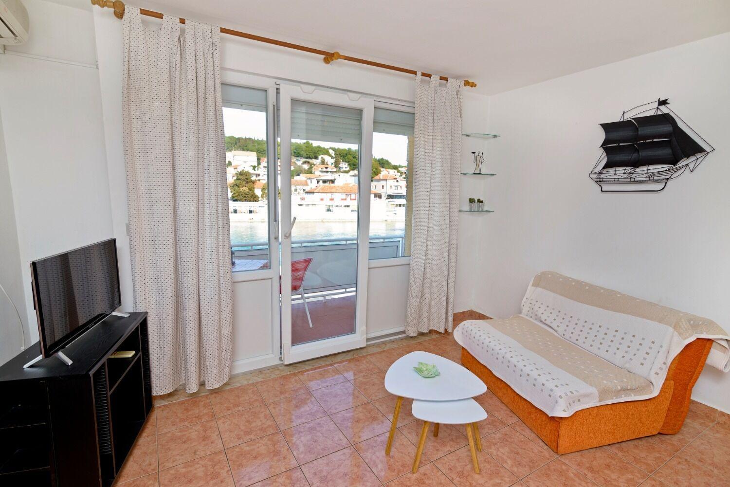 Apartments Ive - With Sea View Tisno Exteriör bild